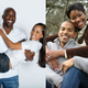 Taj and Tonika Cheek Clayton; William and Michelle Jawando (Photos by the couples)